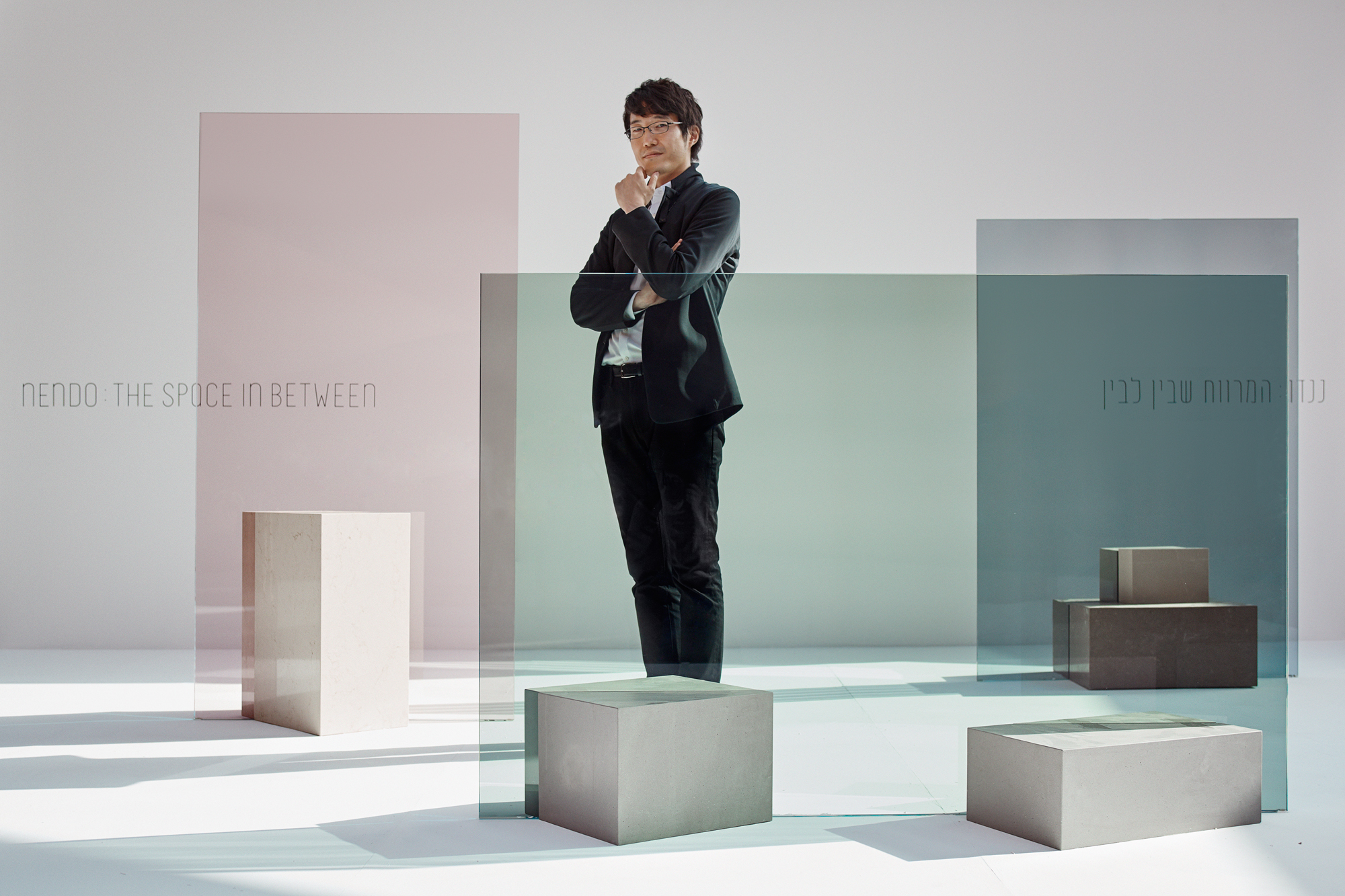 Oki Sato from nendo at Design Museum Holon